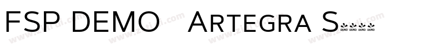 FSP DEMO   Artegra S字体转换